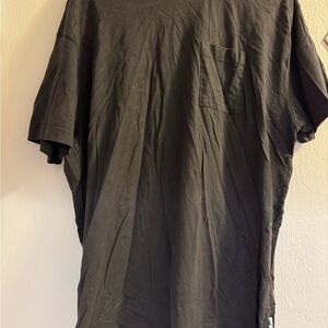 Hollister Gray Short-Sleeve Pocket Tee